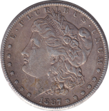 1887 SILVER MORGAN DOLLAR USA