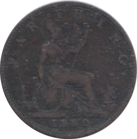 1880 FARTHING ( GF )