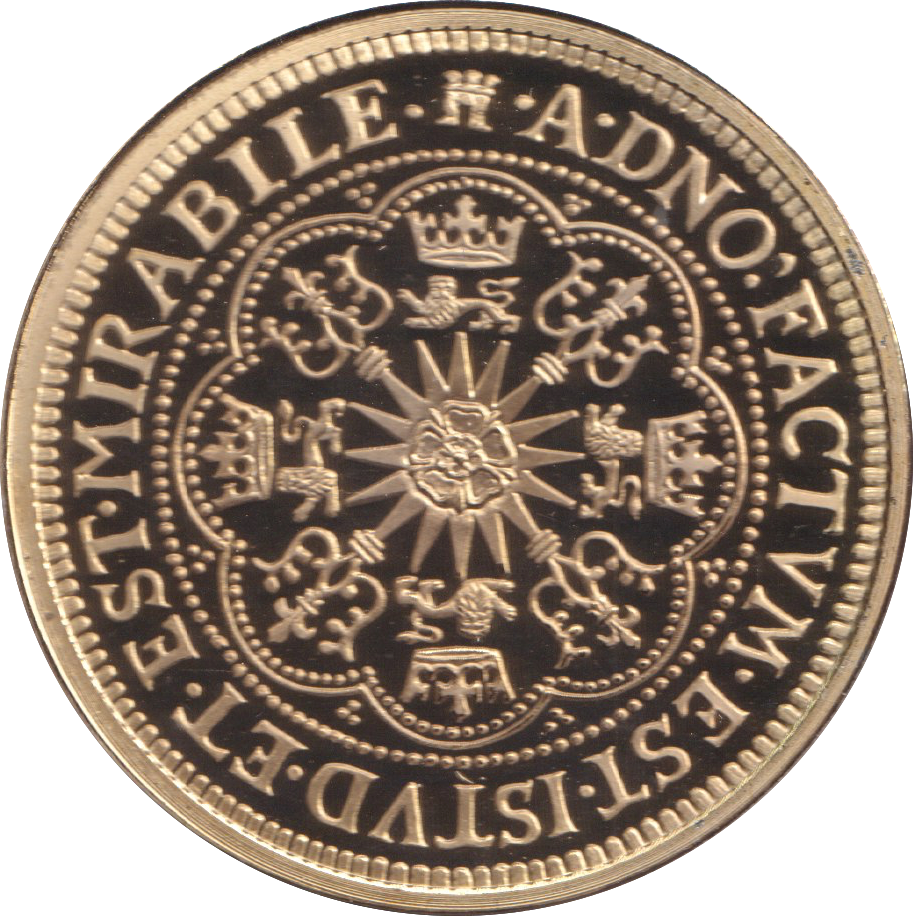 2009 GOLD PLATED SILVER MILLIONAIRES COLLECTION JAMES I