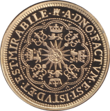 2009 GOLD PLATED SILVER MILLIONAIRES COLLECTION JAMES I