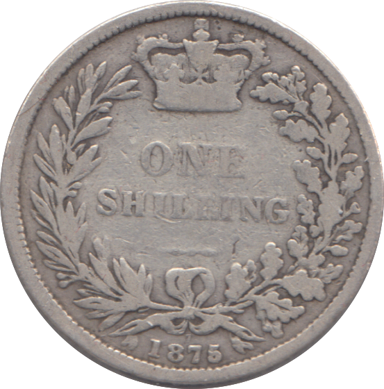 1875 SHILLING ( NF )