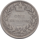1875 SHILLING ( NF )