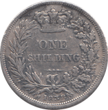 1838 SHILLING ( FINE )
