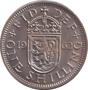 1962 SCOTTISH SHILLING ( UNC )