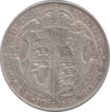 1915 HALFCROWN ( FINE )