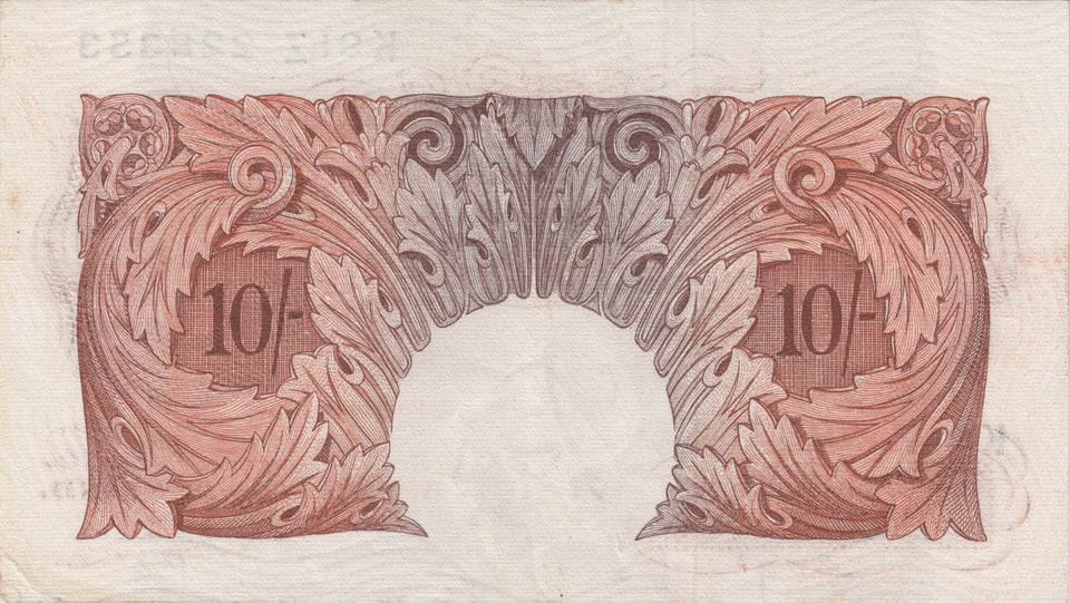 TEN SHILLINGS BANKNOTE BEALE REF SHILL-7
