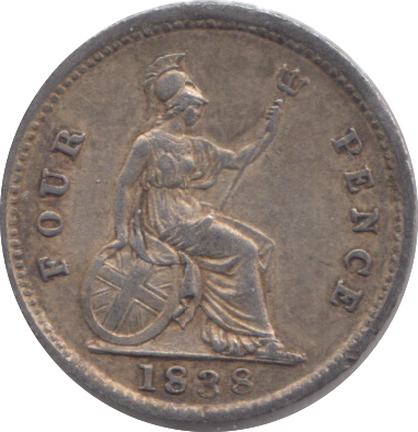 1838 FOUR PENCE ( GVF )