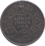 1915 INDIA TWO ANNAS