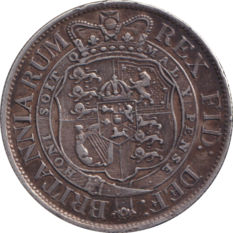 1819 HALFCROWN ( GVF )