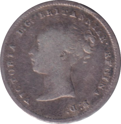1851 FINE MAUNDY FOURPENCE