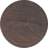1789 COALBROOK HALFPENNY TOKEN