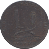 1793 NORWICH HALFPENNY TOKEN