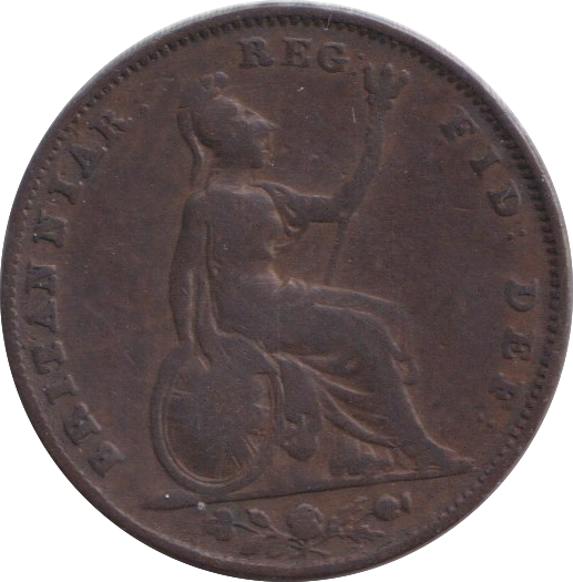 1848 FARTHING ( NF )