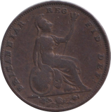 1848 FARTHING ( NF )