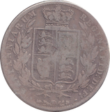1875 HALFCROWN ( NF )