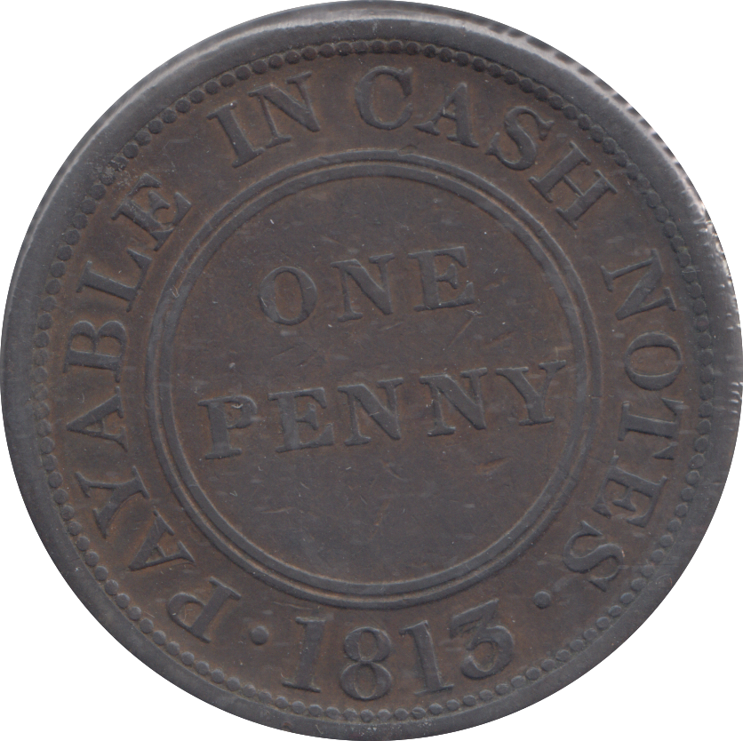 1813 WORCESTER PENNY TOKEN