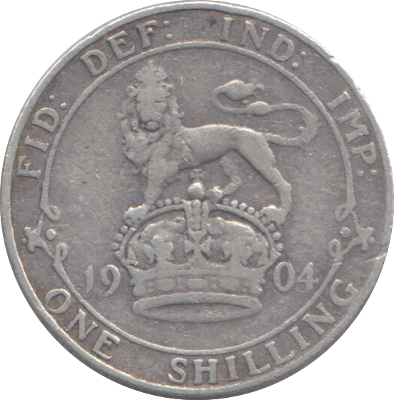 1904 SHILLING ( FINE )
