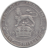 1904 SHILLING ( FINE )