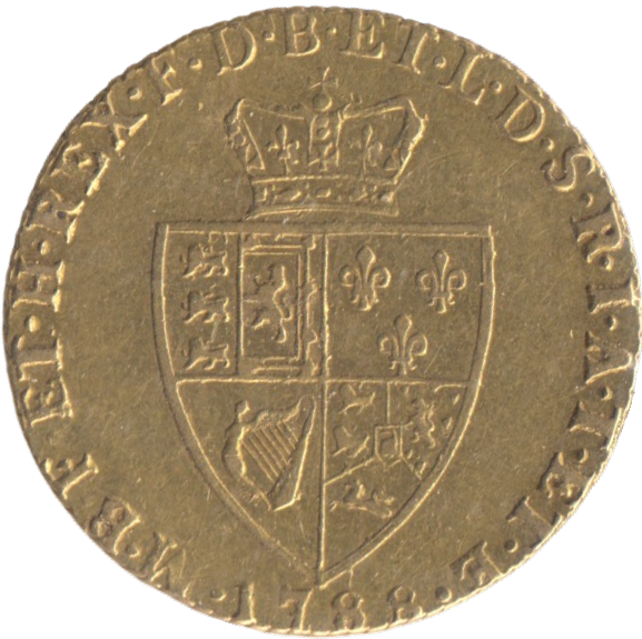 1788 GOLD GUINEA ( GVF )