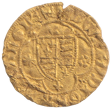 1464 EDWARD IV GOLD QUARTER RYAL
