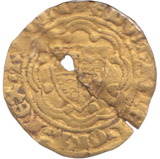 1351 EDWARD III GOLD QUARTER NOBLE