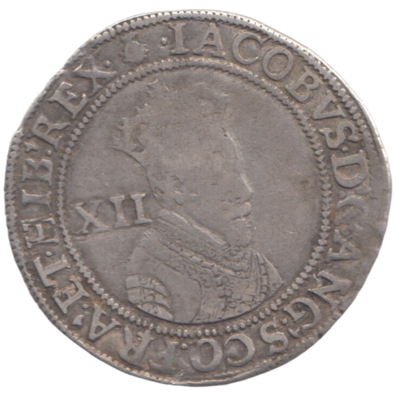 1621 JAMES I THISTLE SHILLING