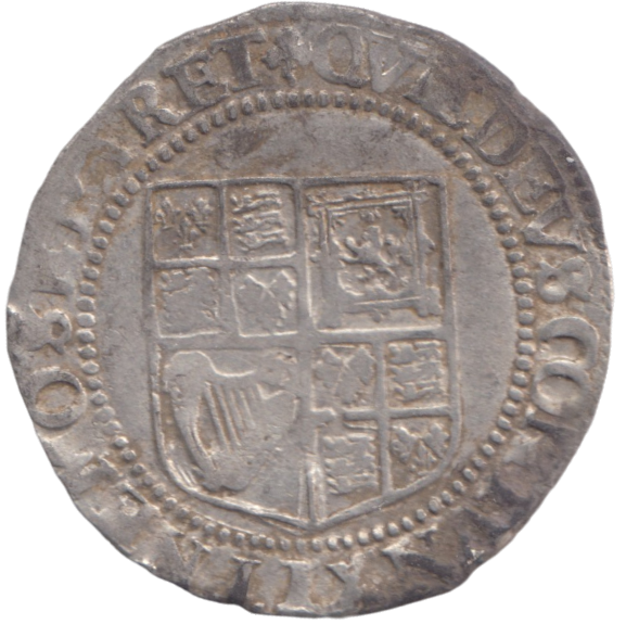 1613 JAMES I TRETOIL SHILLING