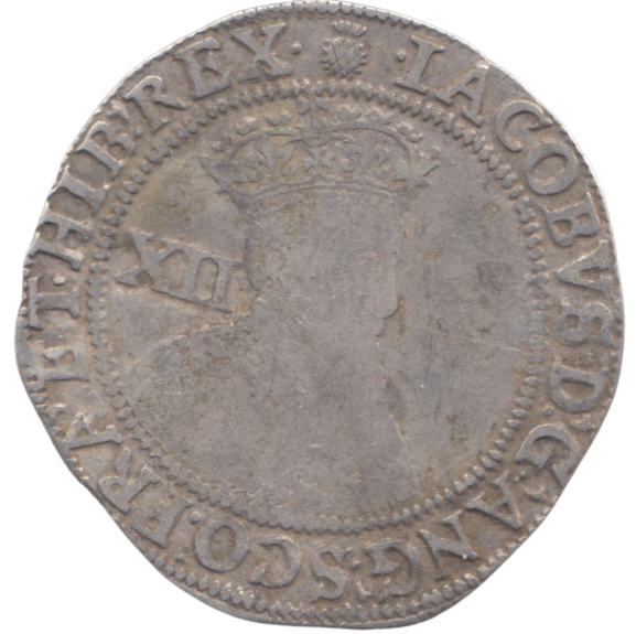 1621 JAMES I THISTLE SHILLING