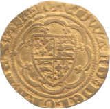 1351 EDWARD III GOLD QUARTER NOBLE