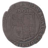 1603 JAMES I SIXPENCE