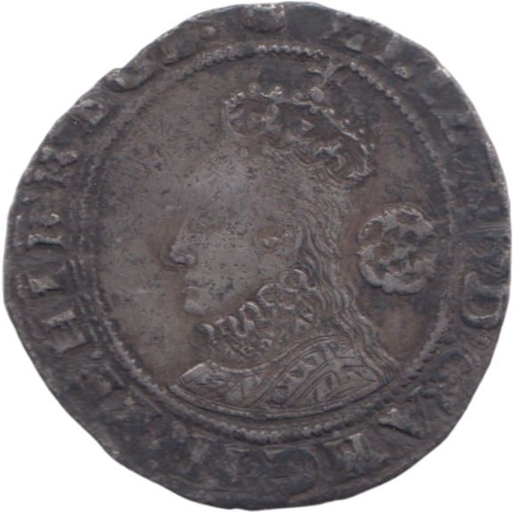 1582 ELIZABETH I SIX PENCE