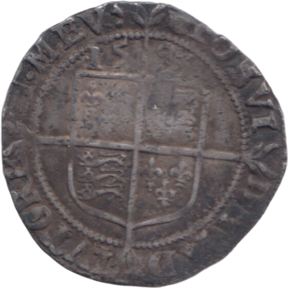 1582 ELIZABETH I SIX PENCE