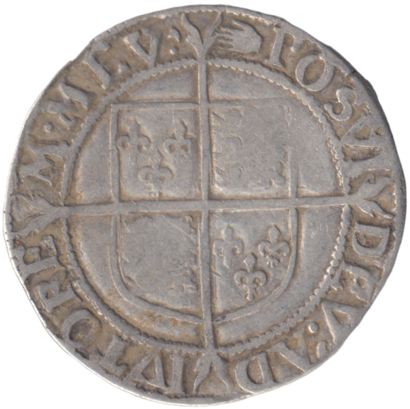 1590 ELIZABETH I 6TH ISSUE SHILLING