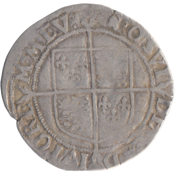 1590 ELIZABETH I 6TH ISSUE SHILLING