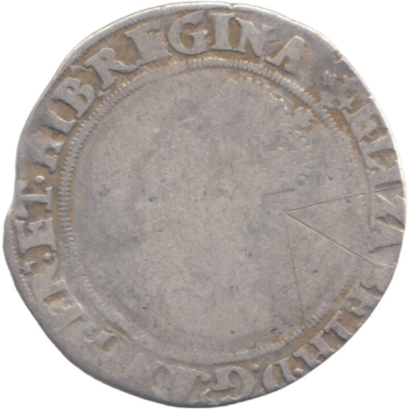1560 ELIZABETH I 2ND ISSUE SHILLING