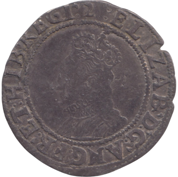1602 ELIZABETH I 7TH ISSUE SHILLING