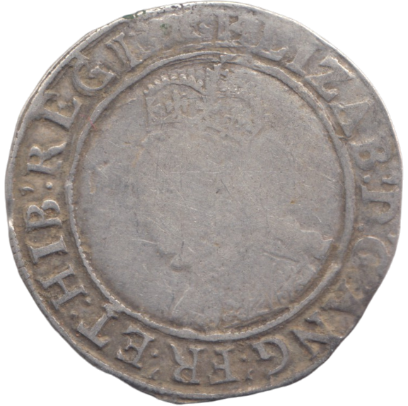 1582 ELIZABETH I 6TH ISSUE SHILLING