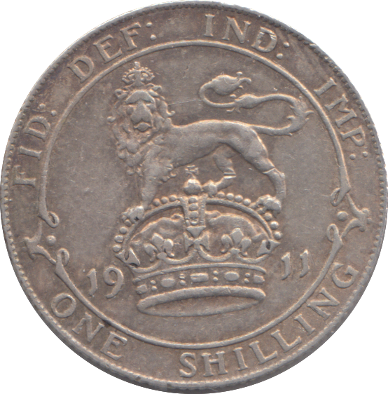 1911 SHILLING ( GVF )