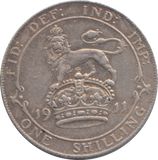 1911 SHILLING ( GVF )