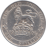 1906 SHILLING ( GVF )