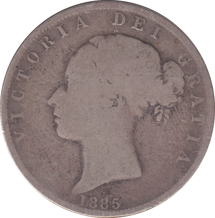 1885 HALFCROWN ( FAIR )