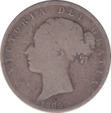 1885 HALFCROWN ( FAIR )