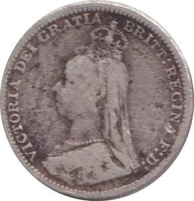 1893 THREEPENCE ( GF )