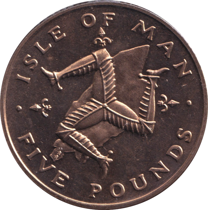 1981 FIVE POUND ISLE OF MAN