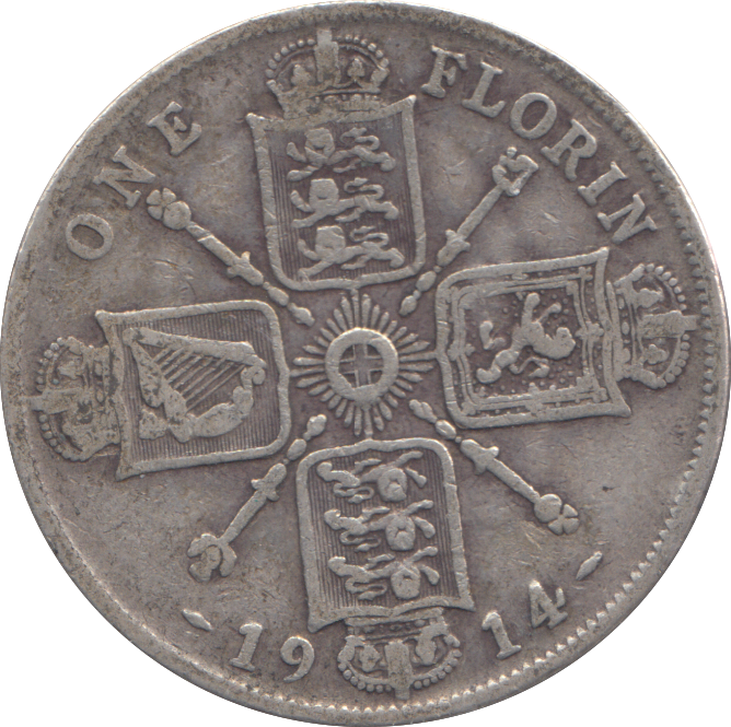 1914 FLORIN ( FINE )