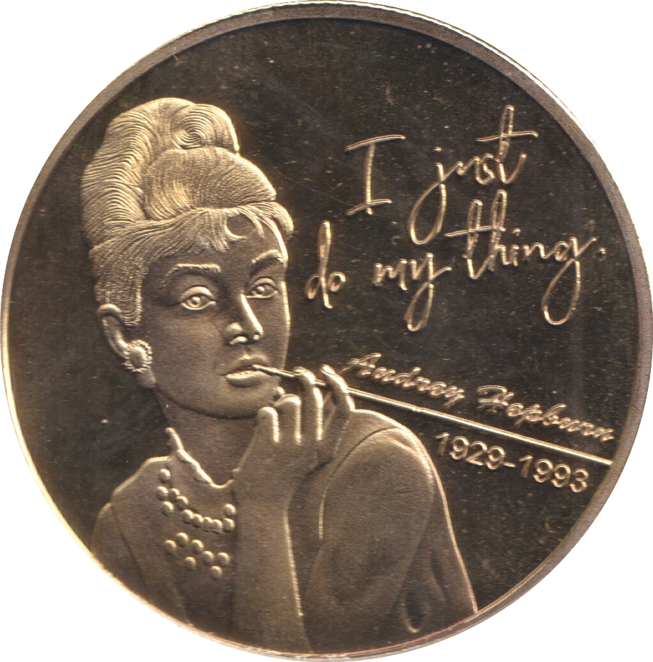 1993 TOKEN AUDREY HEPBUM