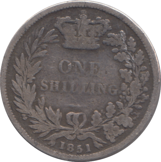 1851 SHILLING ( NF )