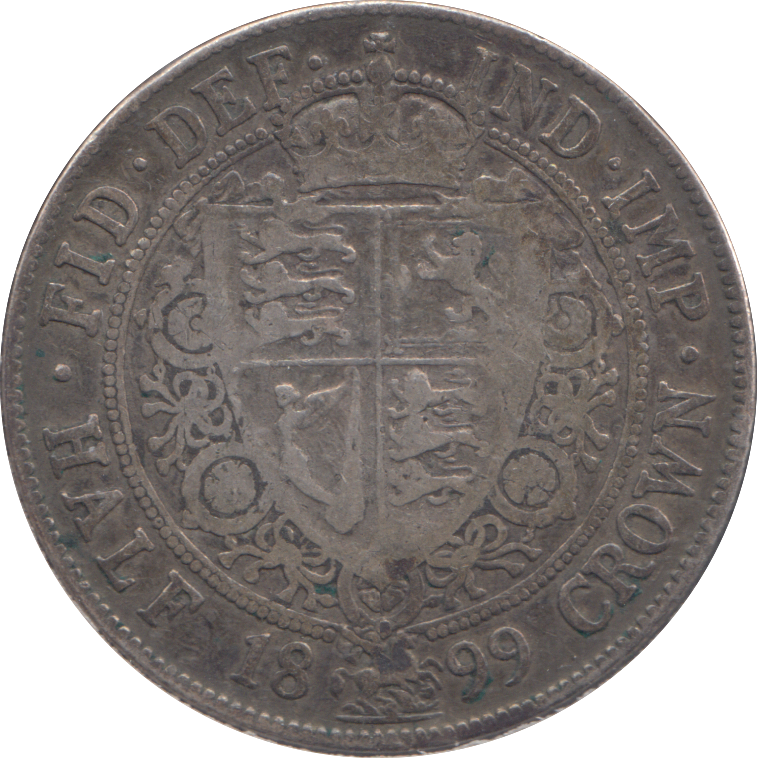 1899 HALFCROWN ( GF )