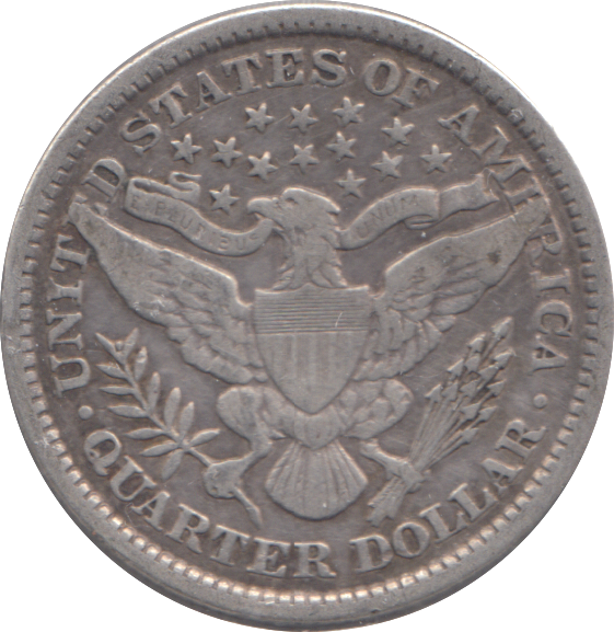 1899 USA QUARTER DOLLAR
