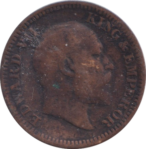 1909 1/2 PICE INDIA